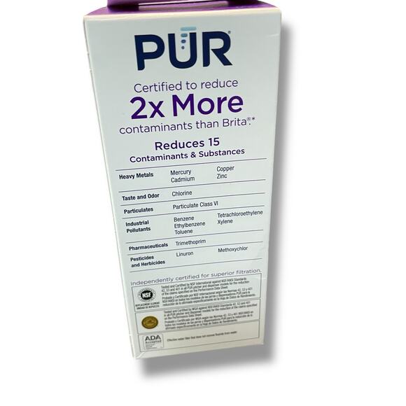 Pur PPF900Z Water Filter Pitcher Replacements Dispensers Lead Reduction Lot of 2 - Picture 5 of 8